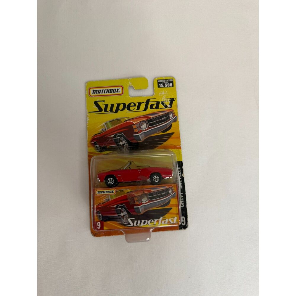 Vintage ‘05 Matchbox Superfast ‘71 Chev Chevelle SS-Limited Edition-Convertibile